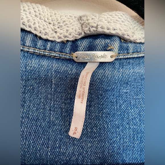 FP Denim Knit Hooded Jacket - Picture 5 of 11